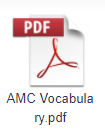 AMC 数学竞赛核心词汇